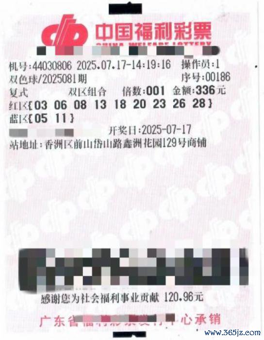 中奖彩票